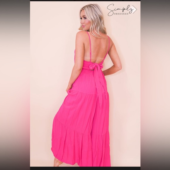 DAVI & DANI Ruffle Jumpsuit - Picture 2 of 5